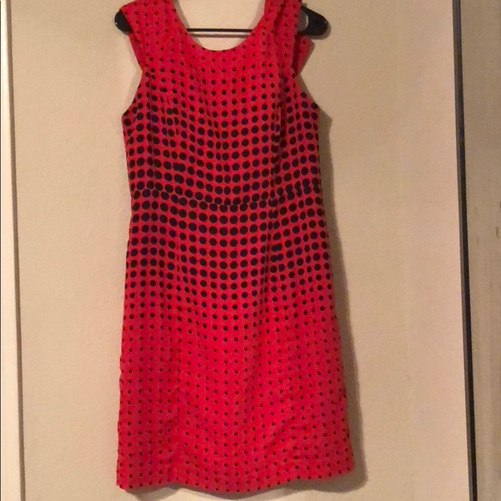 Red and Black dress